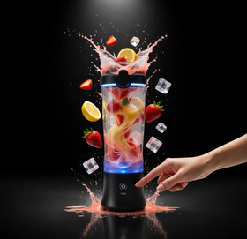 Blender Portable 600ML – Mixez Smoothies et Jus Partout