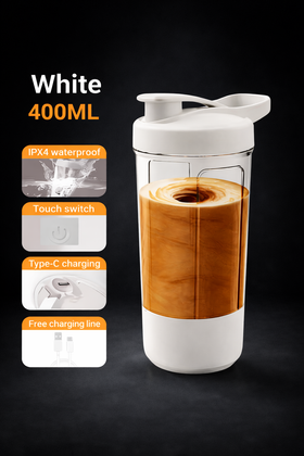 Shaker Automatique USB – Mélange Rapide & Sans Grumeaux