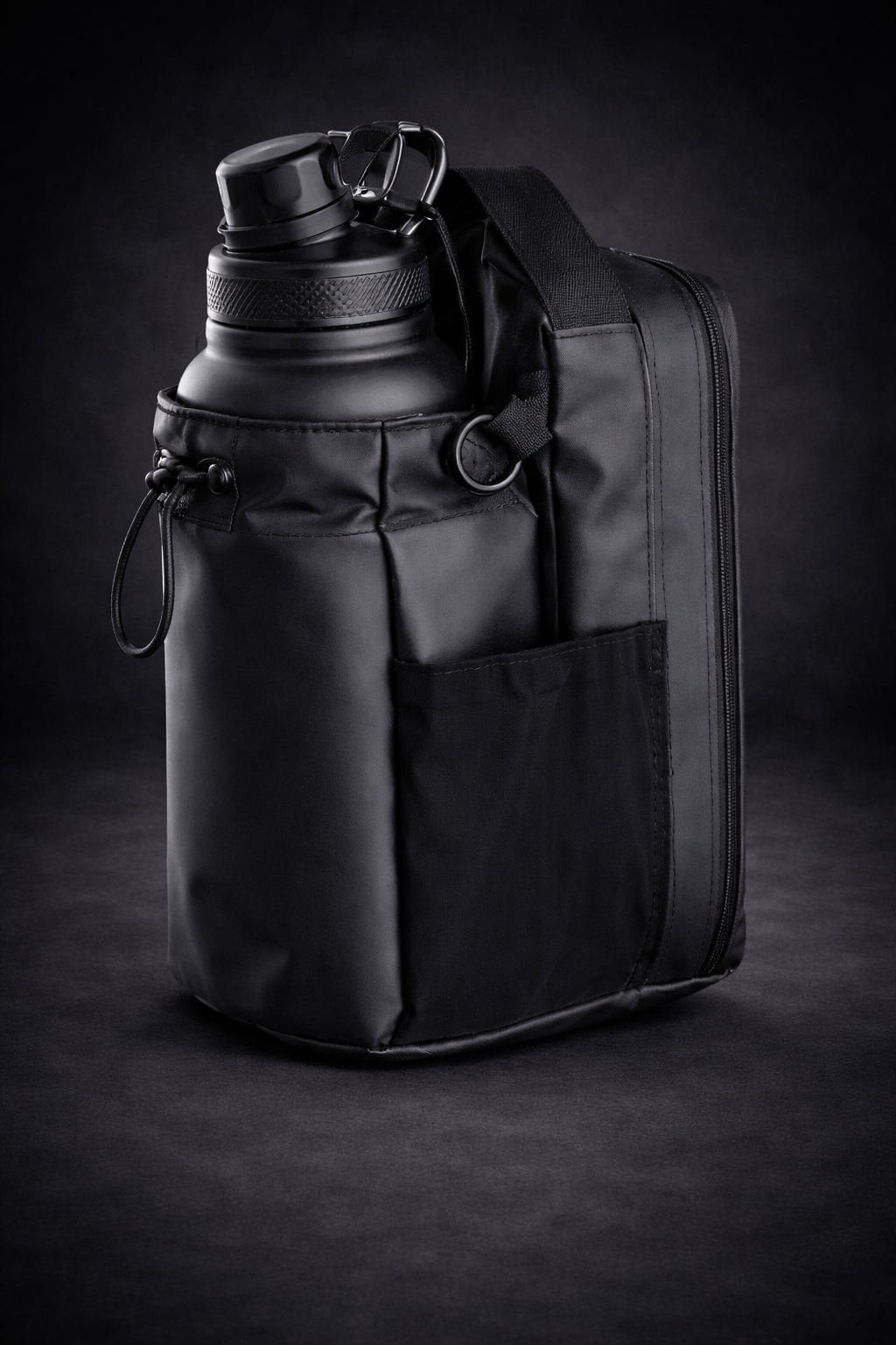 Sac de sport magnétique – grande capacité avec poche téléphone et porte-bouteille