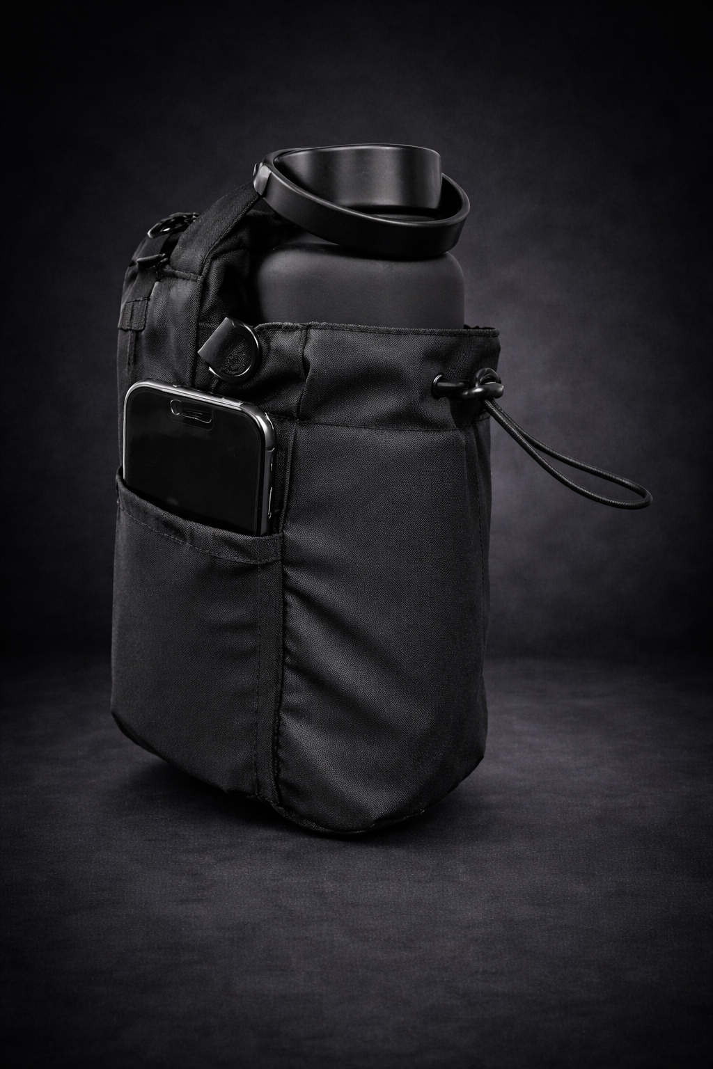 Mini Sac de sport magnétique – grande capacité avec poche téléphone et porte-bouteille