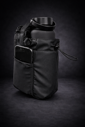 Sac de sport magnétique – grande capacité avec poche téléphone et porte-bouteille