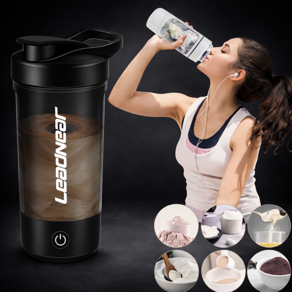 Shaker Automatique USB – Mélange Rapide & Sans Grumeaux