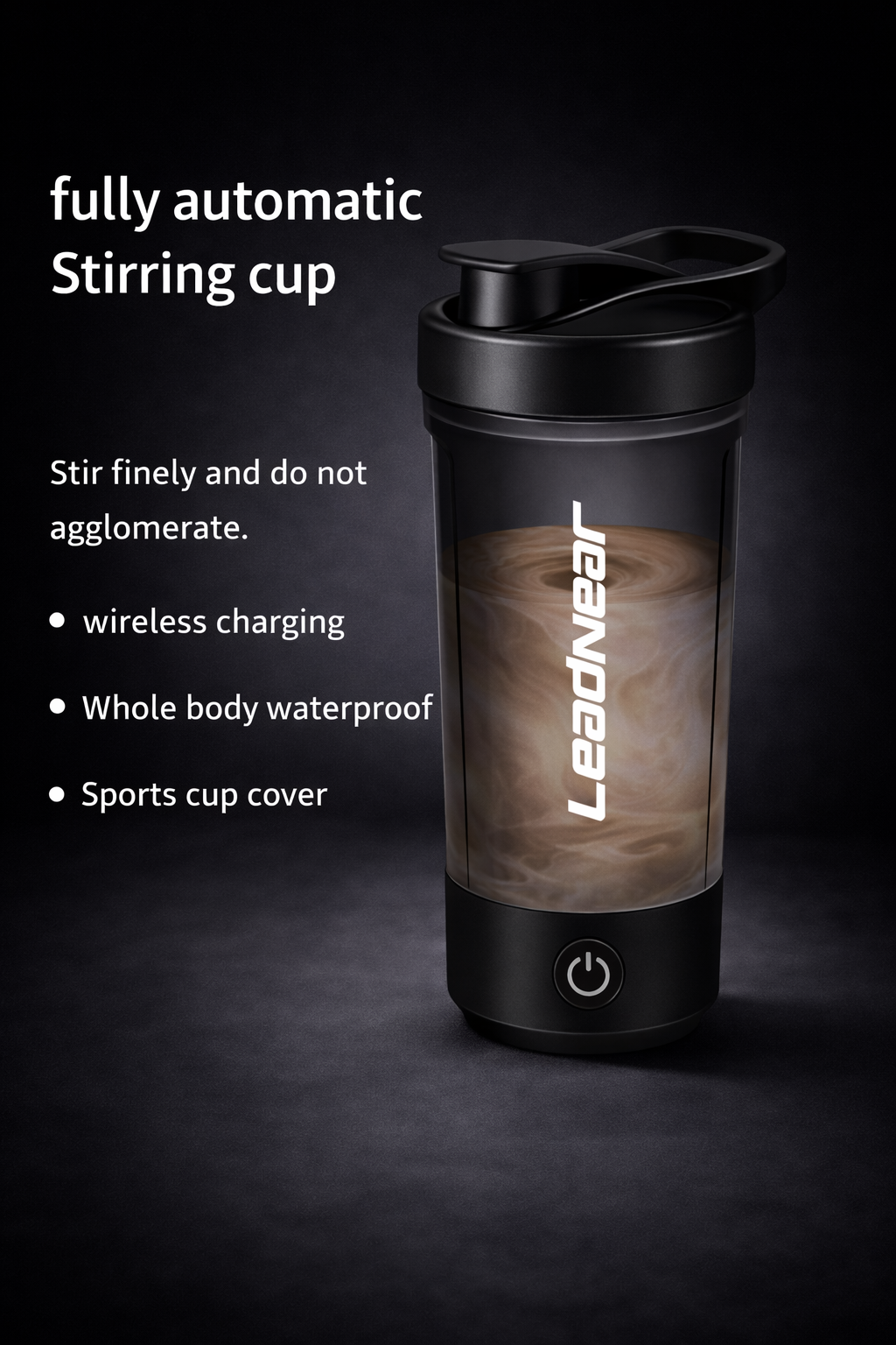 Shaker Automatique USB – Mélange Rapide & Sans Grumeaux